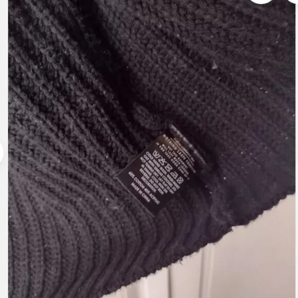 Lazy Oaf All the Problems Cardigan Sweater Size O/S - Picture 4 of 5